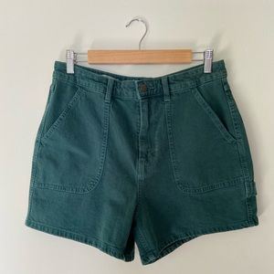 Emerald Green Shorts
